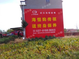 高邮农村墙体广告给农村人民带来方便
