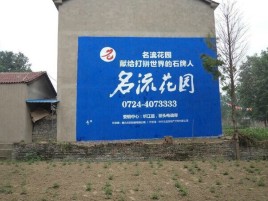 高邮农村墙体广告的长尾效应